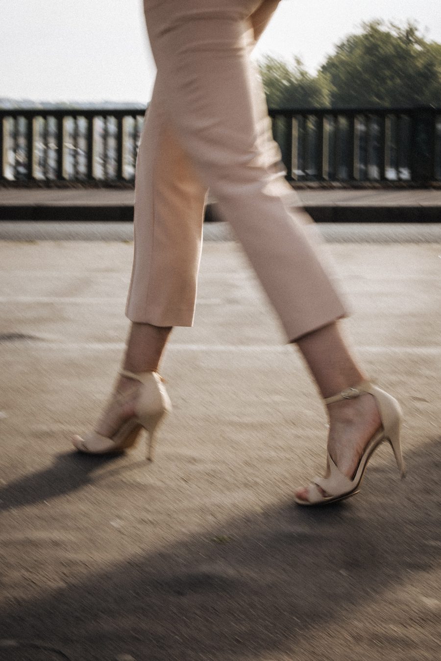 Walking in heels