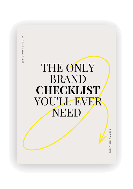 The Only Brand Checklist You'll Ever Need